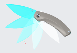From Sketch to Steel: Crafting the Shieldon Hierophant EDC Knife with CAD